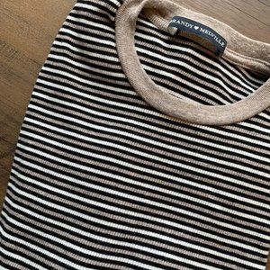 Brandy Melville Striped Long Sleeved Top